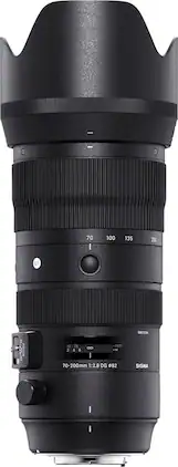 Sigma - 70-200mm f/2.8 DG OS HSM Sports Telephoto Zoom Lens for Nikon -mount Cameras - Black