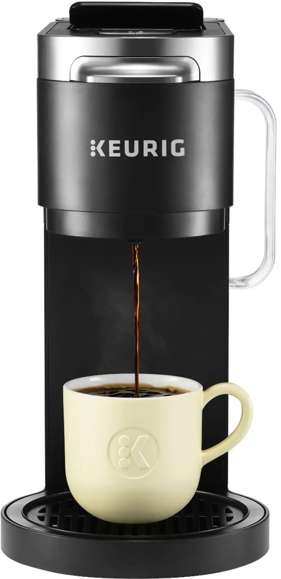 Alt View 15. Keurig - K-Duo Plus 12-Cup Coffee Maker and Single Serve K-Cup Brewer - Black.