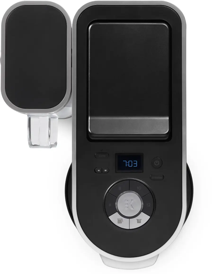 Alt View 20. Keurig - K-Duo Plus 12-Cup Coffee Maker and Single Serve K-Cup Brewer - Black.