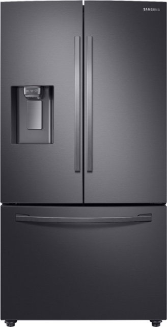 Samsung – 28 Cu. Ft. French Door Fingerprint Resistant Refrigerator with CoolSelect Pantry™ – Black stainless steel