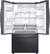 Alt View 2. Samsung - 28 Cu. Ft. French Door Fingerprint Resistant Refrigerator with CoolSelect Pantry - Black Stainless Steel.