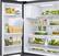 Alt View 12. Samsung - 22.6 Cu. Ft. French Door Counter-Depth Fingerprint Resistant Refrigerator with CoolSelect Pantry - Black Stainless Steel.