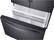 Alt View 3. Samsung - 22.6 Cu. Ft. French Door Counter-Depth Fingerprint Resistant Refrigerator with CoolSelect Pantry - Black Stainless Steel.