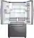 Alt View 2. Samsung - 27.8 Cu. Ft. French Door Fingerprint Resistant Refrigerator with Food Showcase - Stainless steel.