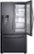 Front Zoom. Samsung - 27.8 Cu. Ft. French Door  Fingerprint Resistant Refrigerator  with Food Showcase - Black Stainless Steel.