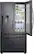 Alt View 14. Samsung - 27.8 Cu. Ft. French Door Fingerprint Resistant Refrigerator with Food Showcase - Black stainless steel.