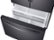 Alt View Zoom 3. Samsung - 27.8 Cu. Ft. French Door  Fingerprint Resistant Refrigerator  with Food Showcase - Black Stainless Steel.