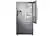 Front. Samsung - 22.5 Cu. Ft. French Door Counter-Depth Fingerprint Resistant Refrigerator with Food Showcase - Stainless steel.