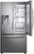 Alt View 12. Samsung - 22.5 Cu. Ft. French Door Counter-Depth Fingerprint Resistant Refrigerator with Food Showcase - Stainless Steel.