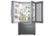 Alt View Zoom 1. Samsung - 22.5 Cu. Ft. French Door Counter-Depth Fingerprint Resistant Refrigerator with Food Showcase - Stainless steel.