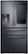 Alt View Zoom 16. Samsung - Family Hub 27.7 Cu. Ft. 4-Door French Door  Fingerprint Resistant Refrigerator - Black stainless steel.
