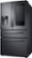 Alt View Zoom 17. Samsung - Family Hub 27.7 Cu. Ft. 4-Door French Door  Fingerprint Resistant Refrigerator - Black stainless steel.
