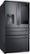 Alt View Zoom 18. Samsung - Family Hub 27.7 Cu. Ft. 4-Door French Door  Fingerprint Resistant Refrigerator - Black stainless steel.