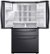Alt View Zoom 2. Samsung - Family Hub 27.7 Cu. Ft. 4-Door French Door  Fingerprint Resistant Refrigerator - Black stainless steel.