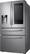 Alt View 13. Samsung - Family Hub 22.2 Cu. Ft. 4-Door French Door Counter-Depth Fingerprint Resistant Refrigerator - Stainless steel.