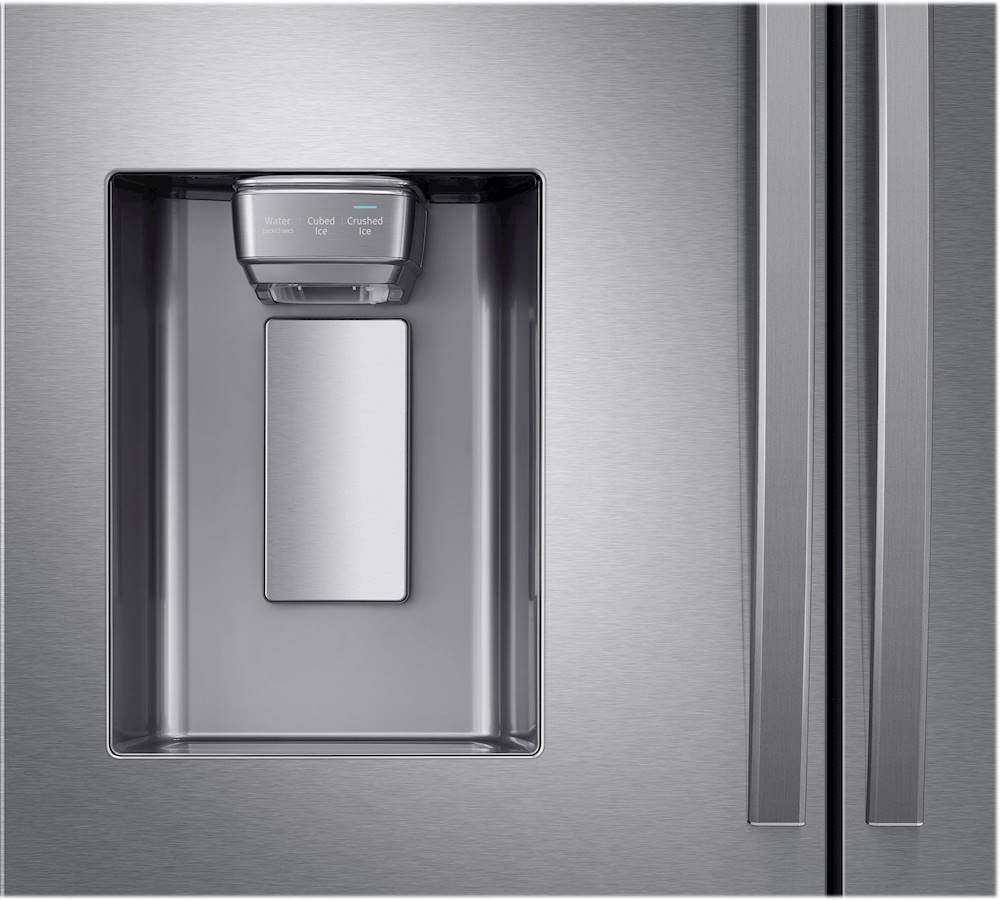 22 cu. ft. Family Hub™ Counter Depth 4-Door Flex™ Refrigerator in Stainless  Steel Refrigerator - RF22N9781SR/AA
