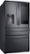 Alt View Zoom 15. Samsung - Family Hub 22.2 Cu. Ft. 4-Door French Door Counter-Depth Fingerprint Resistant Refrigerator - Black stainless steel.