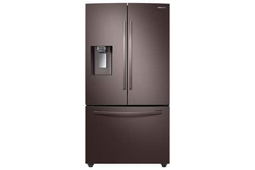 Samsung - 28 Cu. Ft. French Door Fingerprint Resistant Refrigerator with CoolSelect Pantry™ - TuscanStainless Steel