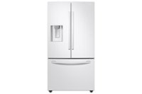 Front. Samsung - 28 Cu. Ft. French Door Refrigerator with CoolSelect Pantry™ - White.