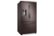 Angle Zoom. Samsung - 22.6 Cu. Ft. French Door Counter-Depth Fingerprint Resistant Refrigerator with CoolSelect Pantry™ - Tuscan stainless steel.