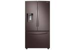 Samsung - 22.6 Cu. Ft. French Door Counter-Depth Fingerprint Resistant Refrigerator with CoolSelect Pantry™ - Tuscan Stainless Steel - Front_Standard
