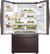 Alt View 1. Samsung - 22.6 cu. ft. French Door Counter Depth Smart Refrigerator with CoolSelect Pantry - Tuscan Stainless Steel.