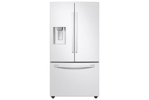 Samsung - 22.6 Cu. Ft. French Door Counter-Depth Refrigerator with CoolSelect Pantry™ - White