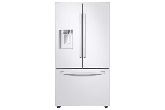 Samsung 22 6 Cu Ft French Door Counter Depth Refrigerator With Coolselect Pantry White Rf23r6201ww Best Buy