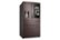 Angle Zoom. Samsung - Family Hub 27.7 Cu. Ft. 4-Door French Door Fingerprint Resistant Refrigerator - Tuscan stainless steel.