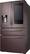 Alt View 15. Samsung - Family Hub 22.2 Cu. Ft. 4-Door French Door Counter-Depth Fingerprint Resistant Refrigerator - Tuscan Stainless Steel.