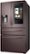 Left Zoom. Samsung - Family Hub 22.2 Cu. Ft. 4-Door French Door Counter-Depth Fingerprint Resistant Refrigerator - Tuscan stainless steel.