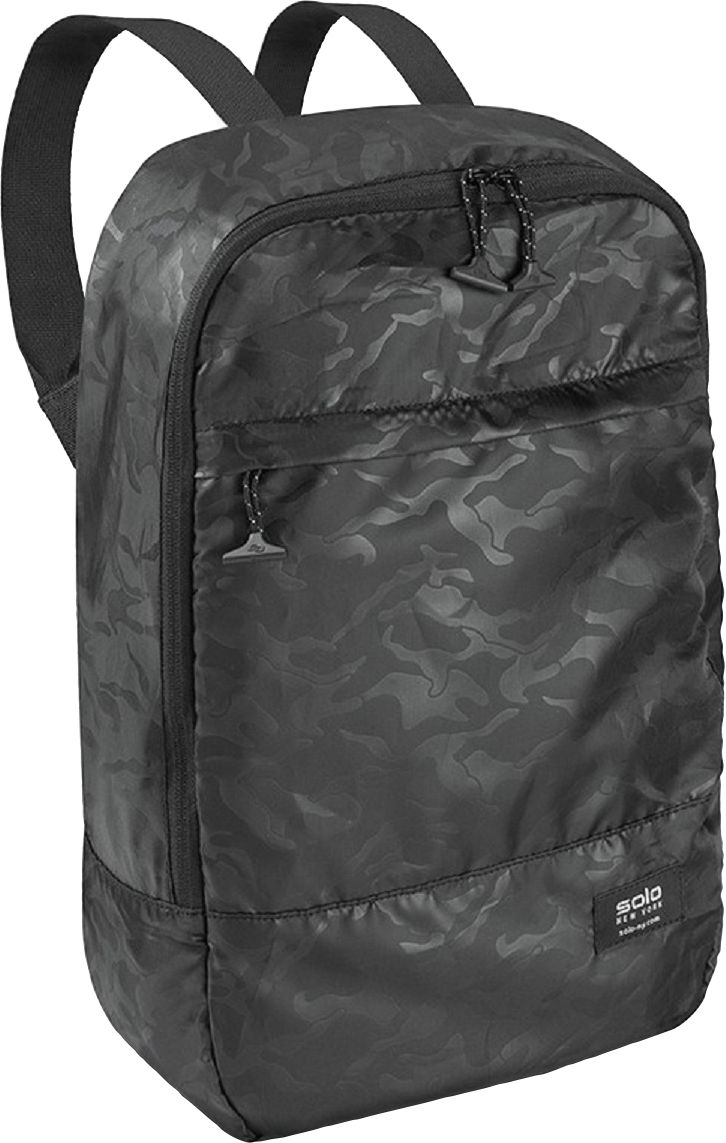 Angle View: solo New York - PACKABLE Backpack for 16" Laptop - Black