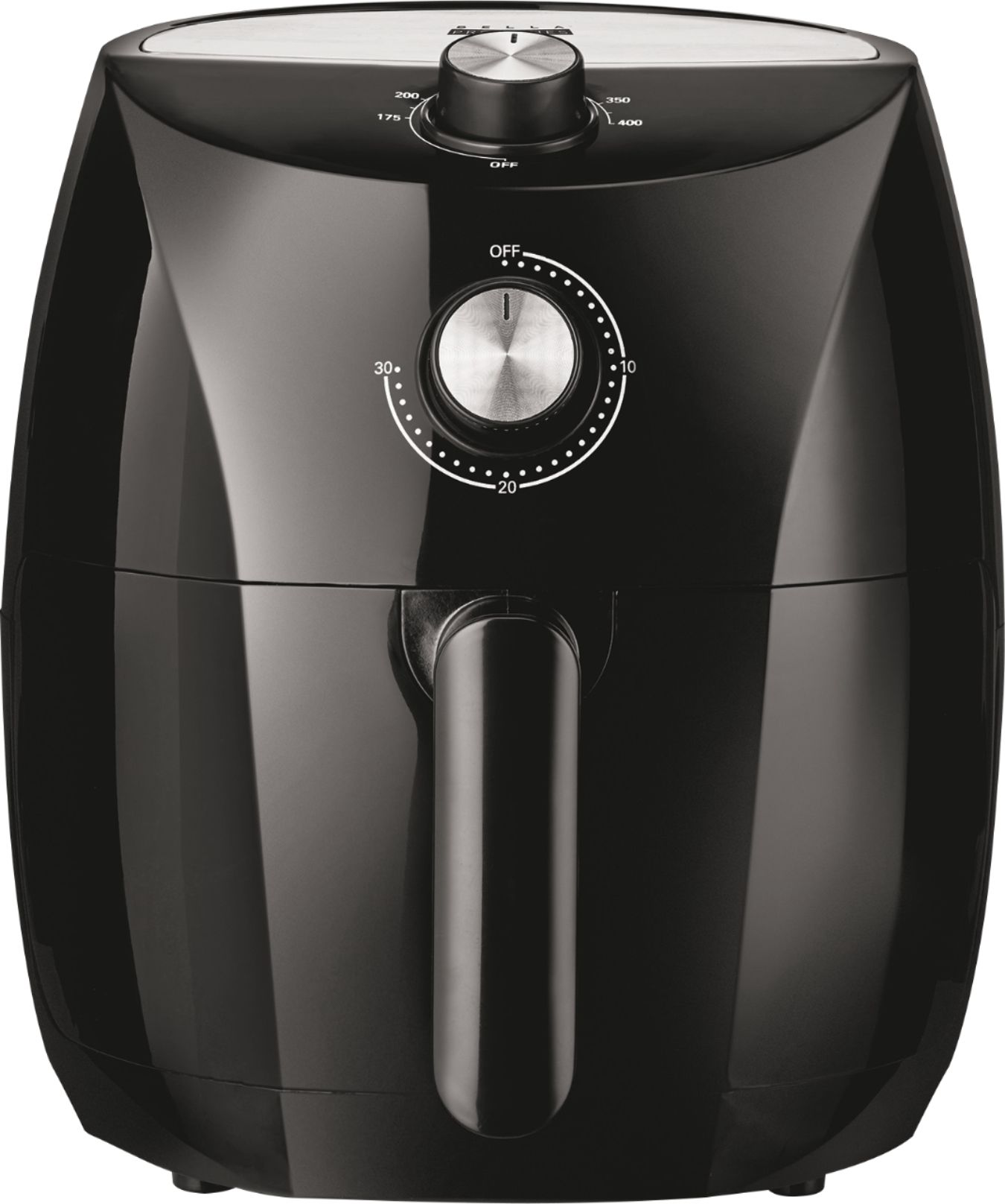 Bella Pro Series 3 5qt Air Fryer Black With Stainless Steel