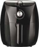 Front Zoom. Bella - Pro Series 3.5qt Air Fryer - Black With Stainless Steel Accents.