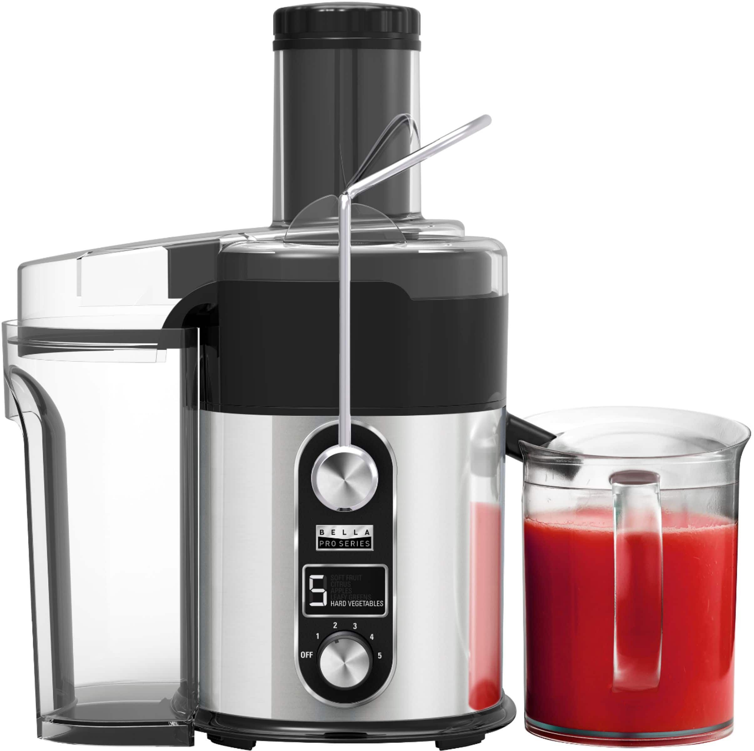 Alt View 12. Bella Pro Series - Pro Series Centrifugal Juice Extractor - Black/Stainless Steel.