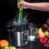Alt View Zoom 17. Bella Pro Series - Pro Series Centrifugal Juice Extractor - Black/Stainless Steel.