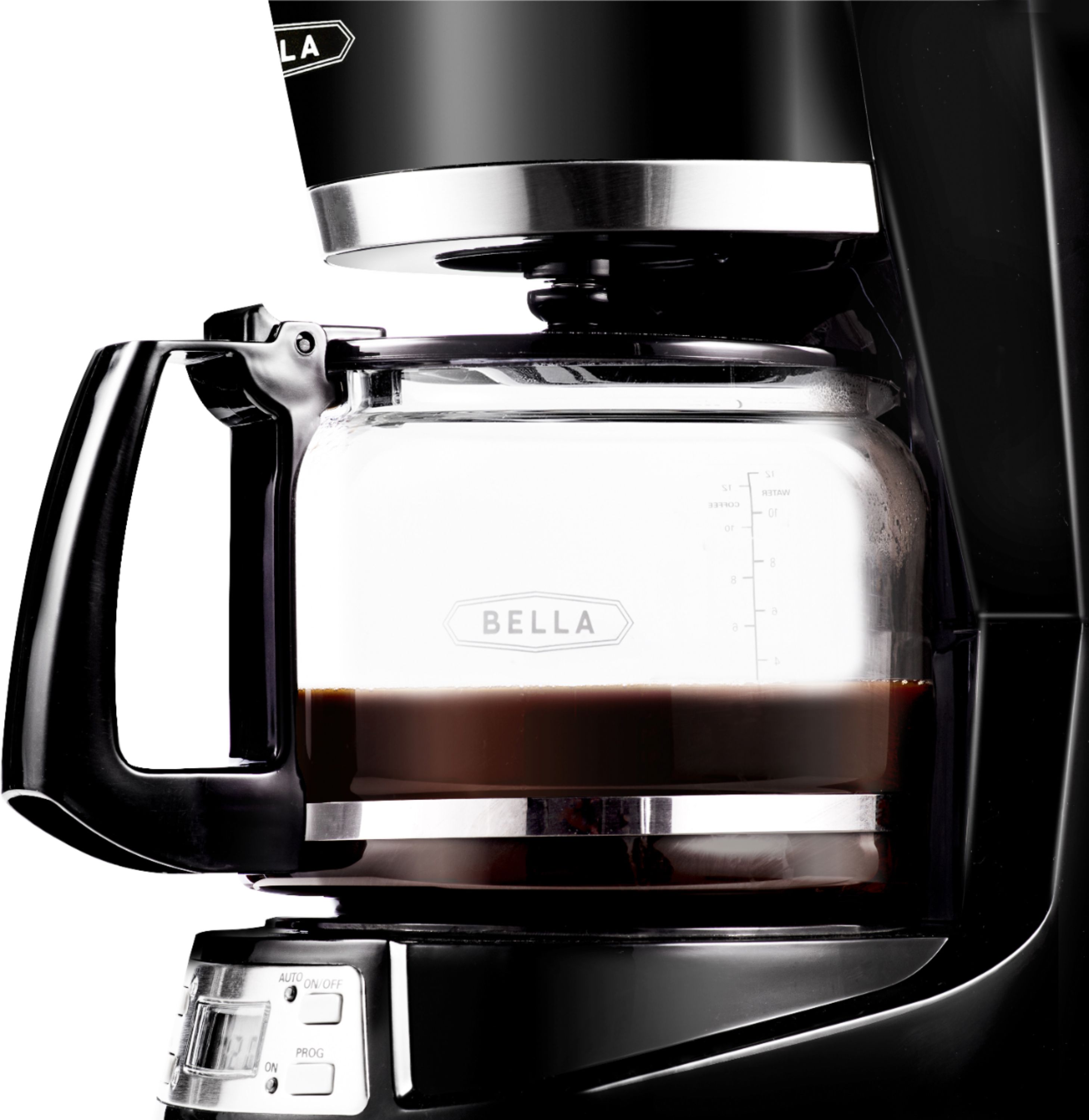 NRFB Bella PINK 12 Cup Programmable COFFEE MAKER MIB 
