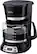Front. Bella - 12-Cup Programmable Coffee Maker - Black.