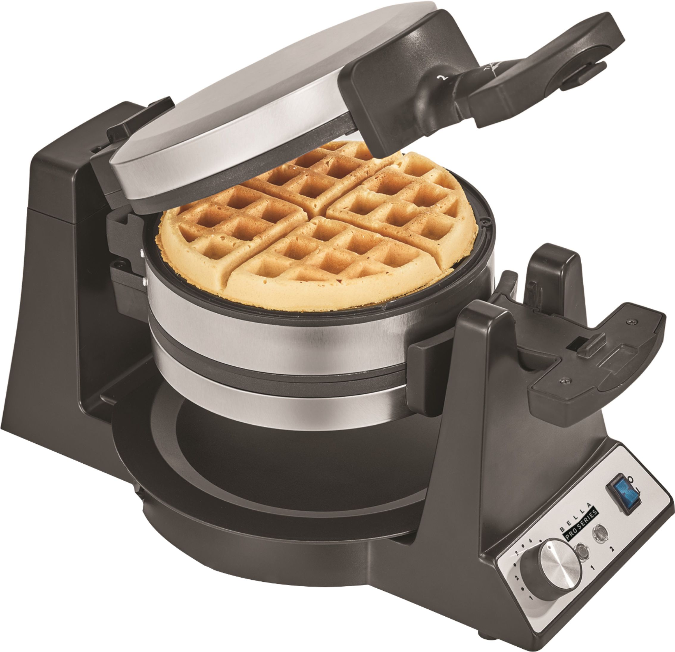 Best Buy: Bella Mini Waffle Maker Black 17178