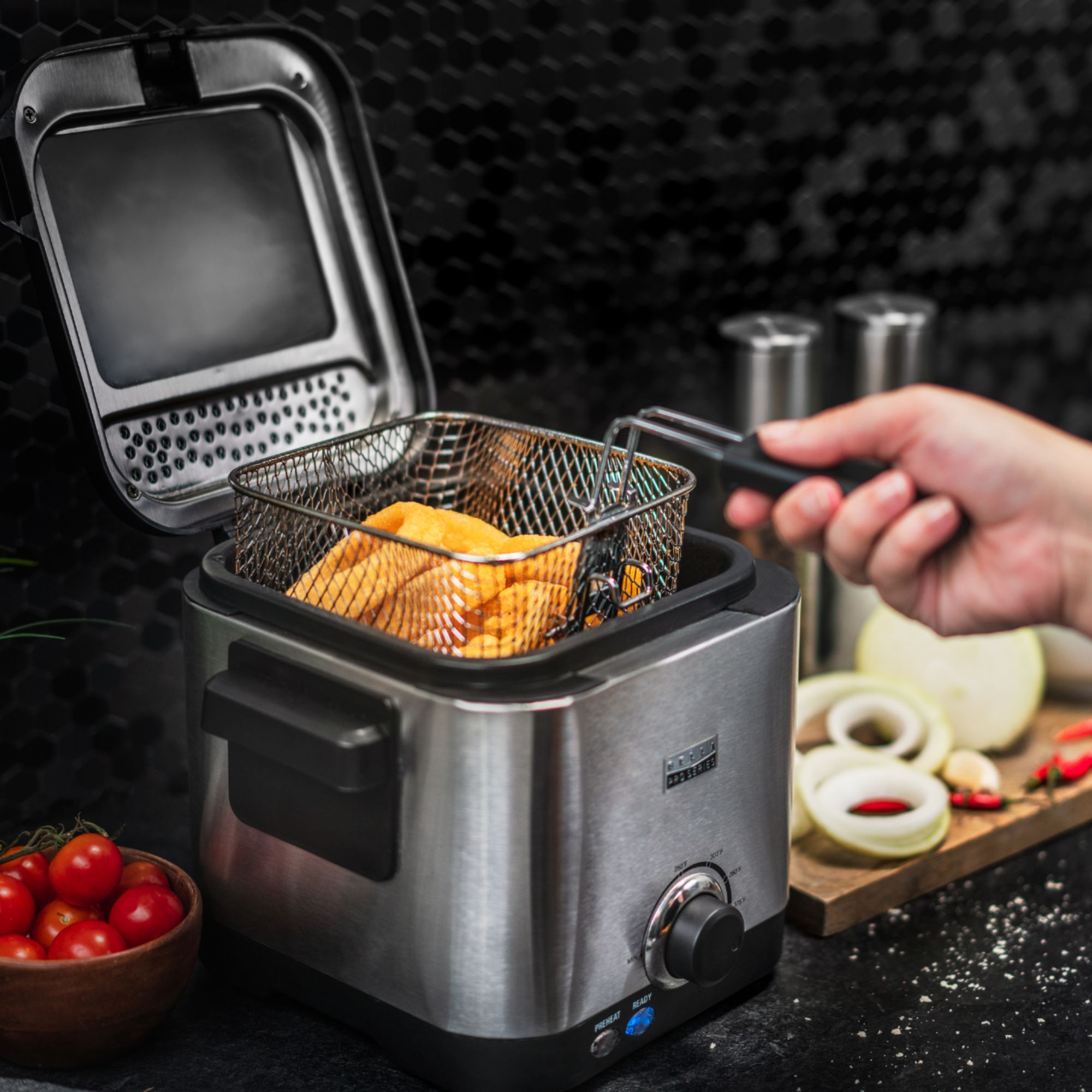 Best Buy: Euro-Pro 5L Digital Stainless-Steel Deep Fryer F1066