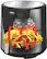 Alt View 11. Bella Pro Series - 8-qt. Digital Air Fryer - Stainless Steel.