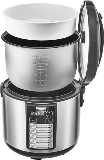 Bella Pro Series - 20-Cup Rice Cooker - Stainless Steel TODAY ONLY At Best Buy