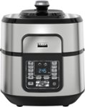 Angle Zoom. Bella - Pro Series 6.5qt Digital Multi Cooker with Air Fryer - Stainless Steel.