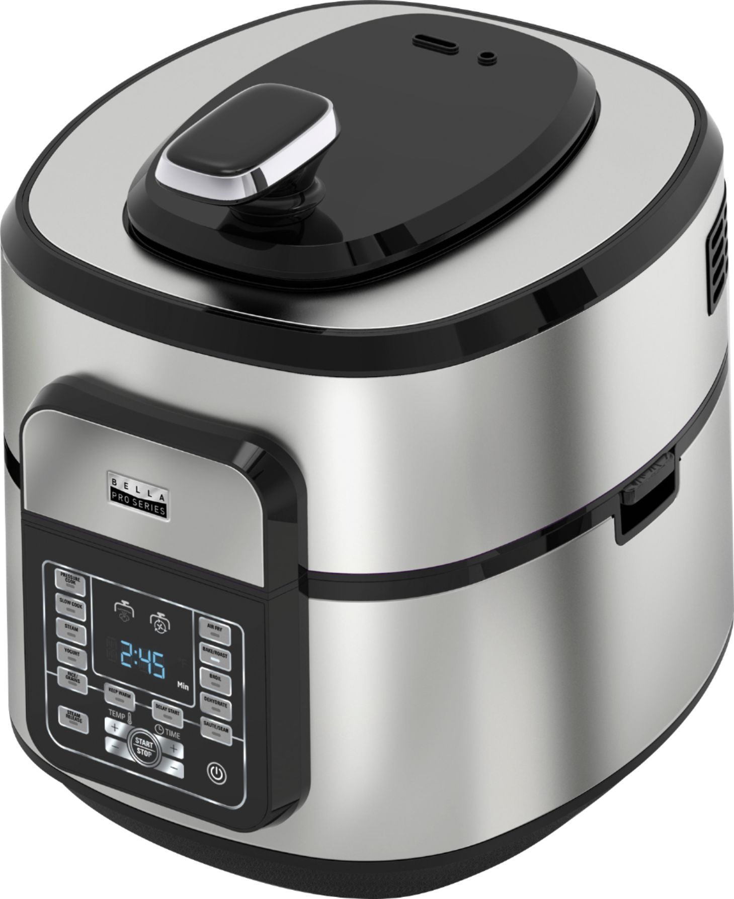 Bella 6.5 Qt. Programmable Slow Cooker With Locking Lid