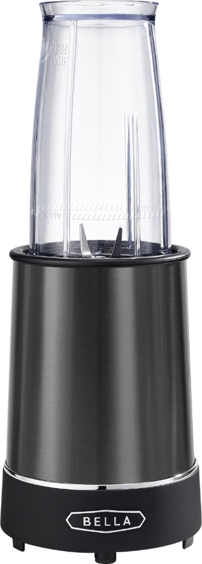 Best Buy: Bella 14-Oz. Rocket Blender Black Stainless steel 14821