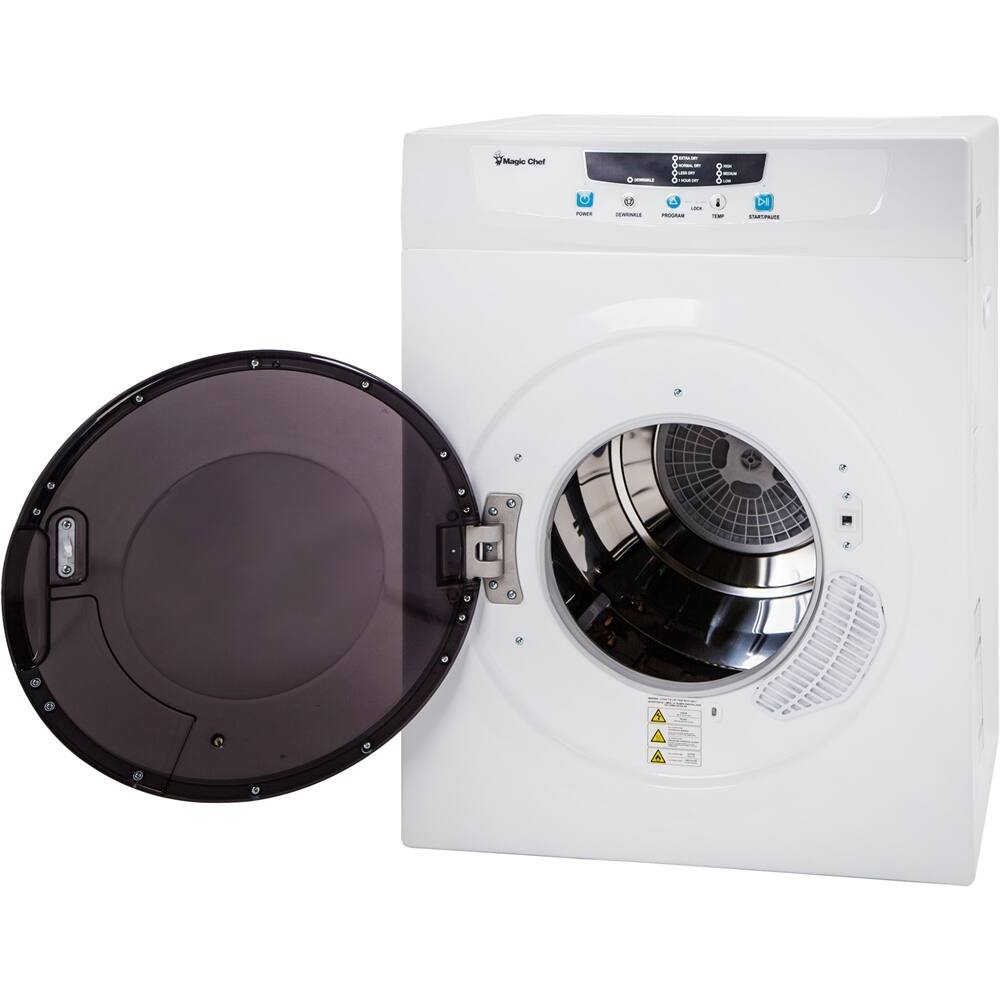 Alt View 11. Magic Chef - 3.5 Cu. Ft. 4-Cycle Electric Dryer.
