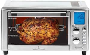 Emeril Lagasse - AirFryer - Brushed Stainless Steel - Front_Zoom