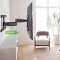 Alt View Zoom 12. Sanus - Elite Series Swivel TV Wall Mount for Most 46" - 95" TVs up to 175lbs - Graphite.