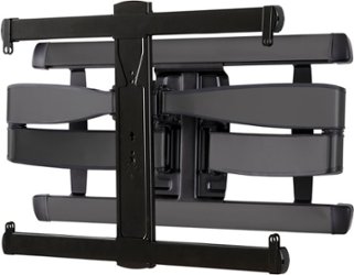 Sanus - Elite Series - Advanced Full-Motion TV Wall Mount for Most 46" - 95" TVs up to 175lbs - Graphite - Front_Zoom