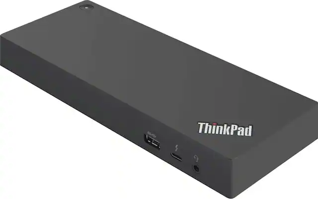 Front. Lenovo - ThinkPad Thunderbolt 3 Docking Station.